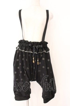 画像: ALICE and the PIRATES / 空中散歩パンツ  クロ×シロクロドット O-26-04-02-050-PA-PA-OW-OS