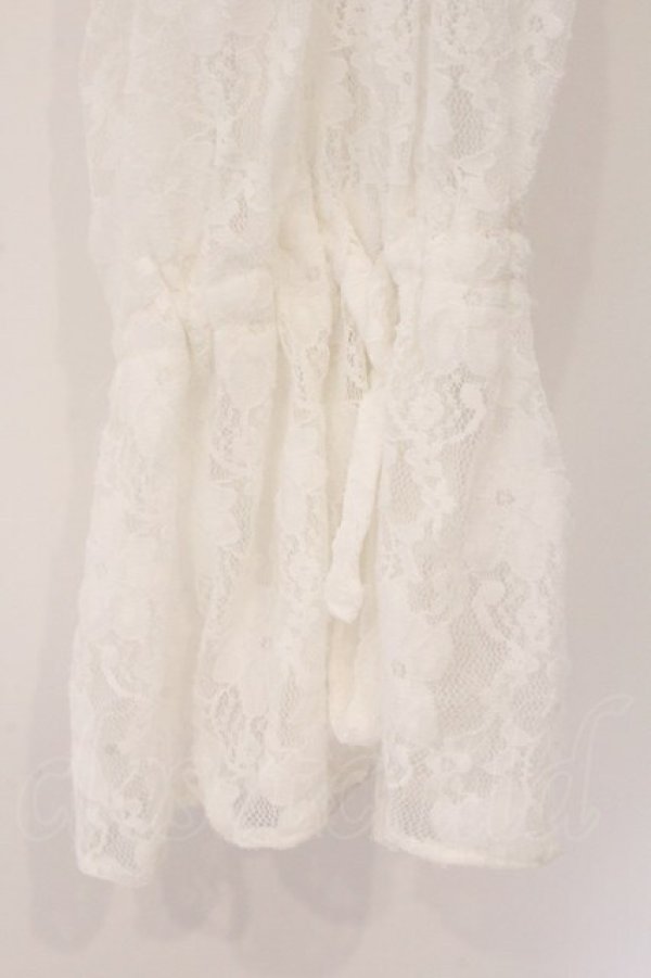 画像3: merry jenny / レースフレアボレロ F シロ O-26-04-02-058-LO-TO-OW-OS (3)