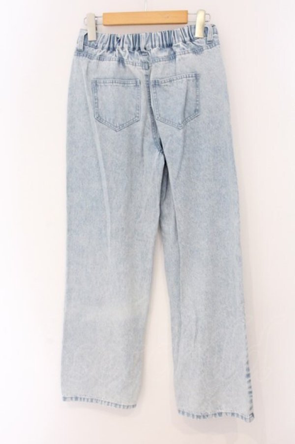画像3: merry jenny / Petit ribbonデニムパンツ F ブルー O-26-04-02-059-LO-PA-OW-OS (3)
