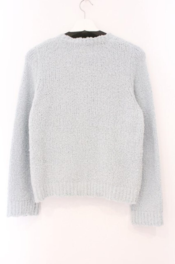 画像5: PINK HOUSE / マーガレットモチーフ使いニットカーディガン  サックス O-26-04-02-065-LO-TO-OW-OS (5)