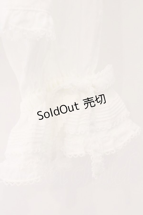 画像3: PINK HOUSE / うさぎの耳フード付きローンブラウス  シロ O-26-04-02-066-LO-BL-OW-OS (3)