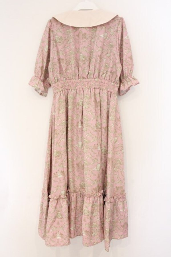 画像3: m petit by misako / NINA’Sコラボトワルドジュイワンピース M ピンク O-26-04-02-073-LO-OP-OW-OS (3)