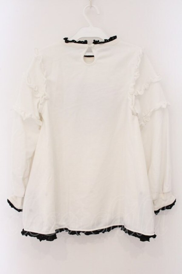 画像3: Swankiss / Loli Message Tunic F シロ O-26-04-02-075-CA-TO-OW-OS (3)