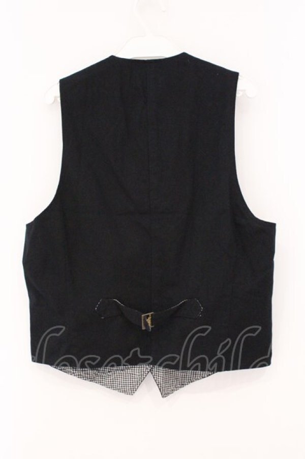 画像3: PINK HOUSE / ギンガム使いベスト  クロ O-26-04-02-001-LO-TO-OW-OS (3)