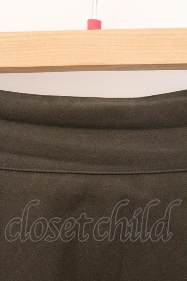 画像2: an another angelus / ローズアンティークベルト付きフレアースカート  カーキグリーン O-26-04-02-019-CA-SK-IG-OS (2)