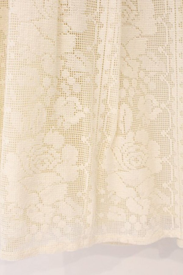 画像2: an another angelus / テーブルクロス風レースタックスカート  アイボリー O-26-04-02-021-CA-SK-IG-OS (2)