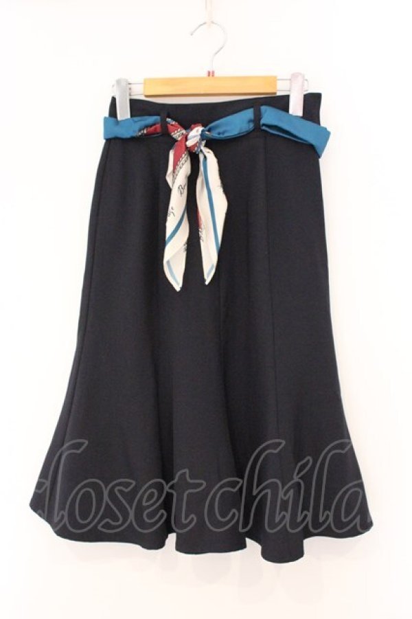 画像1: an another angelus / マリンスカーフ付きマーメイドスカート  クロ O-26-04-02-022-CA-SK-IG-OS (1)