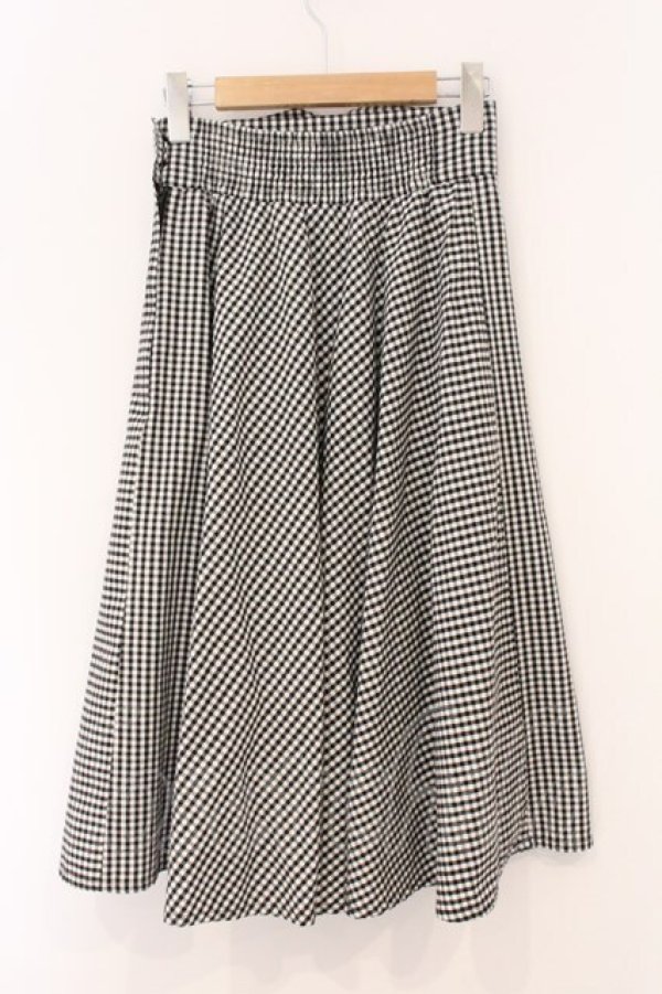 画像3: F&A / フロントレースアップフレアースカート  クロ×シロ O-26-04-02-030-LO-SK-IG-OS (3)