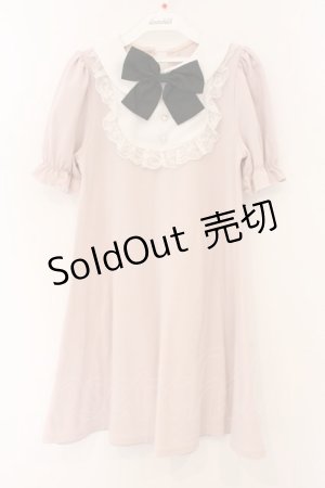 画像: Ank Rouge / ヨーク切り替えカットワンピース  ピンク O-26-04-04-034-CA-OP-OW-OS