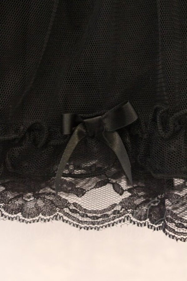 画像3: LIZ LISA / ボリュームティアードスカパン 0 クロ O-26-04-04-038-LO-SK-OW-OS (3)