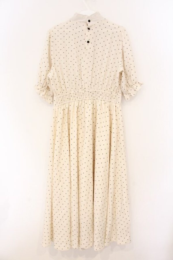 画像3: m petit by misako / ナシジミズタマキリカエワンピース M アイボリー O-26-04-04-046-LO-OP-OW-OS (3)