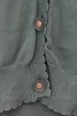 画像2: F&A / マーガレット釦UVカットニットカーディガン F グリーン O-26-04-04-052-LO-TO-OW-OS (2)
