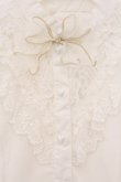 画像2: Sweet Angel / レーシー姫袖ブラウス M シロ O-26-04-04-056-LO-BL-OW-OS (2)