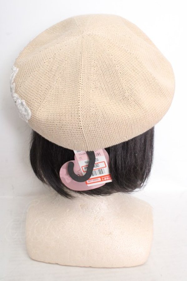 画像3: m petit by misako / TT*AMレースサーモベレー  ベージュ「 O-26-04-04-1027-LO-AC-IG-OS (3)