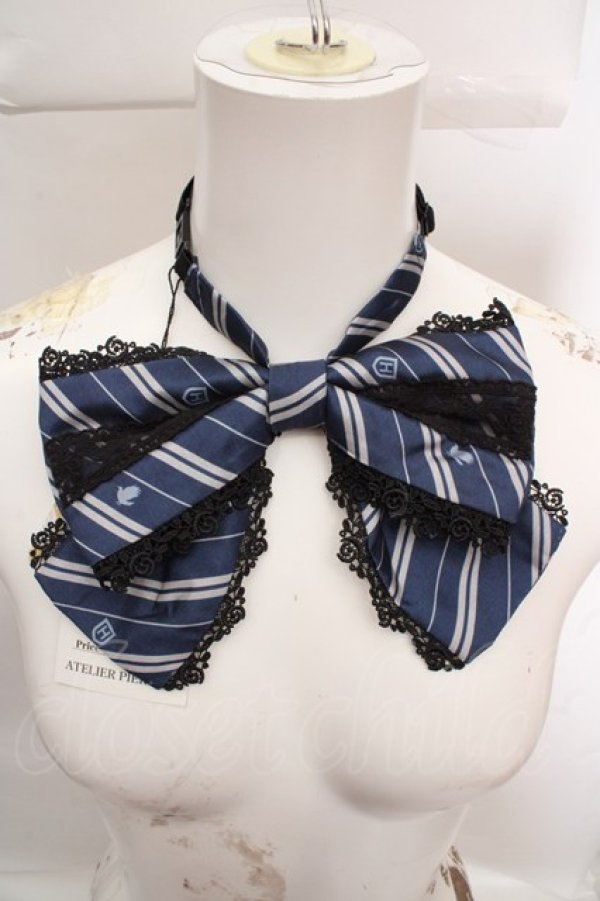 画像1: ATELIER PIERROT / ハリー・ポッター トリプルリボンタイ  レイブンクロー（ブルー） O-26-04-04-1034-EL-ZA-KB-OS (1)