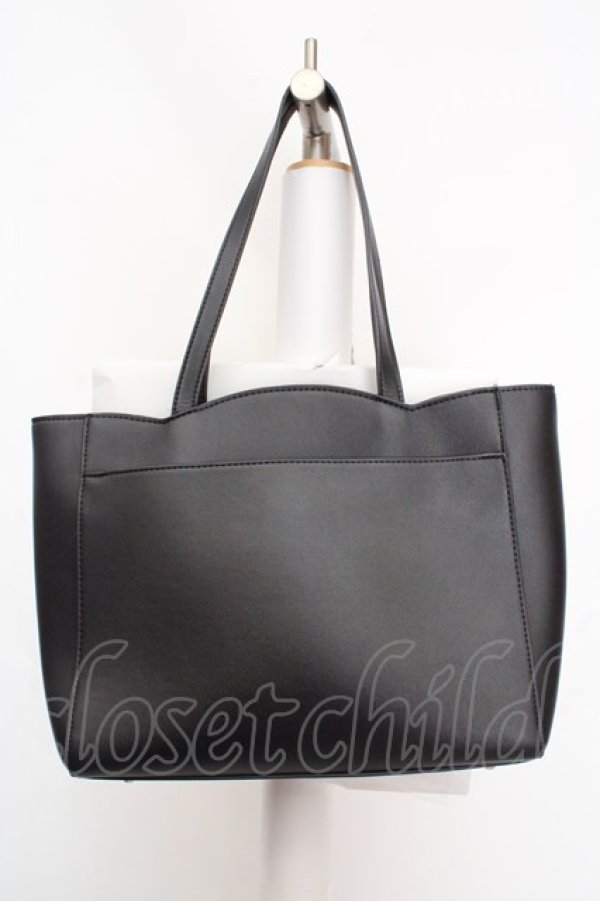 画像2: m petit by misako / AMリボントート  クロ O-26-04-04-1040-0-BG-IG-OS (2)