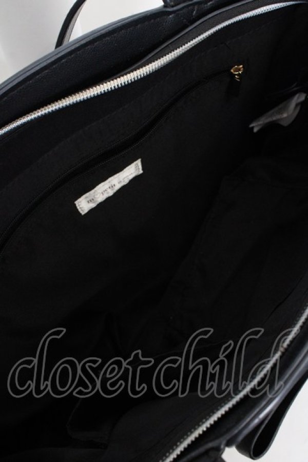 画像3: m petit by misako / AMリボントート  クロ O-26-04-04-1040-0-BG-IG-OS (3)