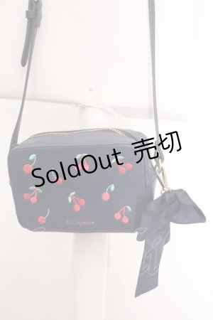 画像: LODISPOTTO / さくらんぼショルダーバッグ  ネイビー O-26-04-04-1041-LO-BG-IG-OS