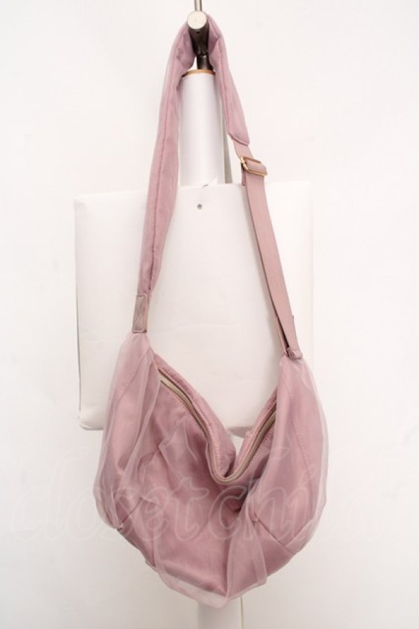 画像2: m petit by misako / AMチュールリボンショルダーバッグ  ピンク O-26-04-04-1044-LO-BG-IG-OS (2)