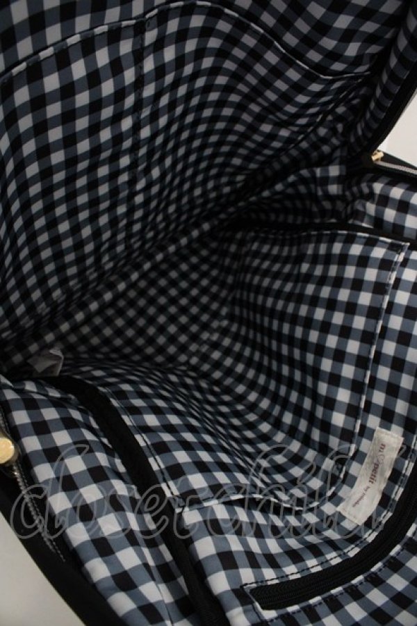 画像3: m petit by misako / TT*AM*フリルリュックサック  クロ O-26-04-04-1046-LO-BG-IG-OS (3)