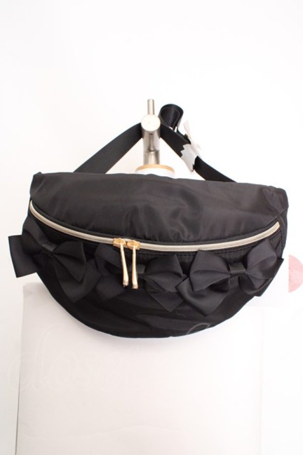 画像1: m petit by misako / TT*AM*リボンBB  クロ O-26-04-04-1049-LO-BG-IG-OS (1)