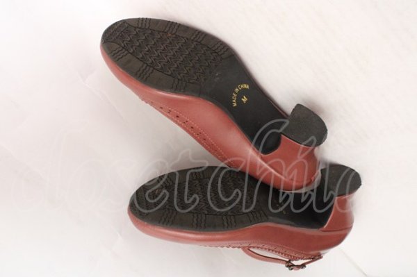 画像4: an another angelus / 細ストラップウイングチップパンプス M ピンク O-26-04-04-1004-CA-SH-IG-OS (4)