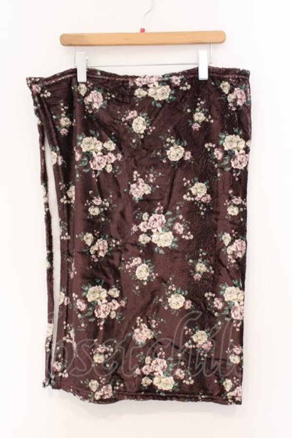 画像1: axes femme / ブランケット  ブラウン O-26-04-04-063-AX-ZA-IG-OS (1)