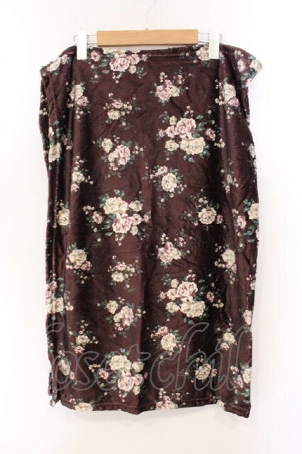 画像1: axes femme / ブランケット  ブラウン O-26-04-04-064-AX-ZA-IG-OS (1)