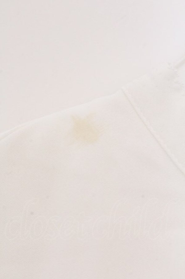 画像3: an another angelus / スクエアケープ衿ローズ刺繍ブラウス  オフシロ O-26-04-04-007-CA-BL-IG-OS (3)