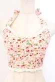画像1: LIZ LISA / さくらんぼ柄ホルターベアトップ  ピンク O-26-04-04-067-LO-TO-IG-OS (1)
