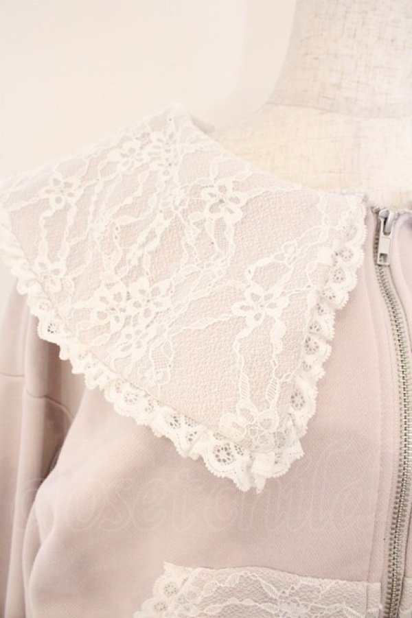 画像2: evelyn / セーラーレースセットアップ  ピンク O-26-04-04-070-LO-OP-OW-OS (2)