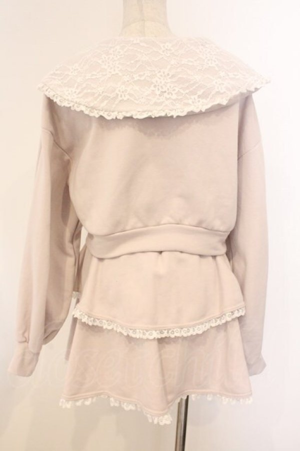 画像4: evelyn / セーラーレースセットアップ  ピンク O-26-04-04-070-LO-OP-OW-OS (4)