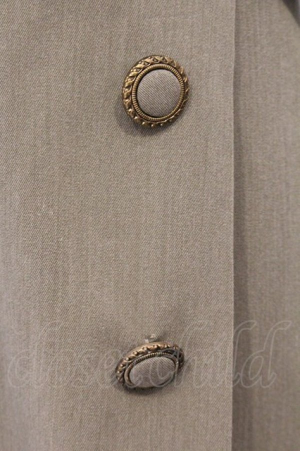 画像2: axes femme / サスペンダー付きスカート  グリーン O-26-04-04-074-AX-SK-IG-OS (2)