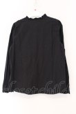 画像3: F i.n.t / ピンタックヨークコットンレース使いブラウス  クロ O-26-04-04-008-CA-BL-IG-OS (3)