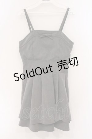 画像: abc une face / ダブルフレアキャミワンピース M グレー O-26-04-04-076-LO-OP-OW-OS