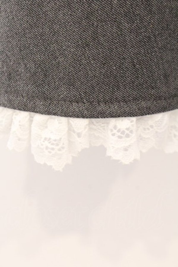 画像2: evelyn / ビッグリボンキャミワンピース F グレー O-26-04-04-082-LO-OP-OW-OS (2)