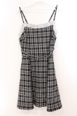 画像4: evelyn / チェックジャケットセットワンピース F クロ O-26-04-04-100-LO-TO-OW-OS (4)