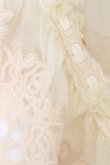 画像2: axes femme / 立体花レースティペット  アイボリー O-26-04-05-045-AX-ZA-IG-OS (2)