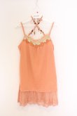 画像1: axes femme / ガーデンストラップ付きキャミ M オレンジ O-26-04-05-061-AX-TO-OW-OS (1)