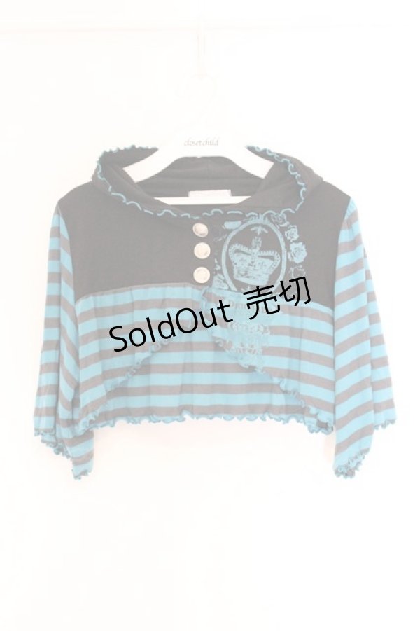 画像1: PUTUMAYO / クラウンptショートパーカー M ブラック×ブルーグリーン O-26-04-05-063-PT-TO-OW-OS (1)