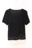 画像3: axes femme / タックレースパフTシャツ  クロ O-26-04-05-007-AX-TO-IG-OS (3)