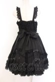 画像4: Angelic Pretty / メアリーロマンスDollジャンパースカート  クロ O-26-04-05-078-AP-OP-IG-OS (4)