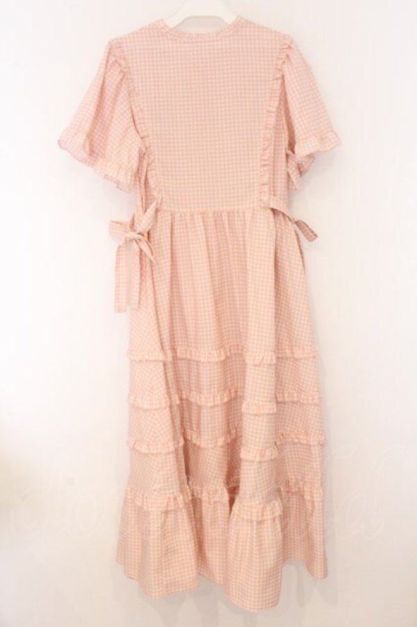 画像3: アトリエ小町 / 小町ワンピース  夕映え(ギンガムチェック) O-26-04-05-085-LO-OP-IG-OS (3)
