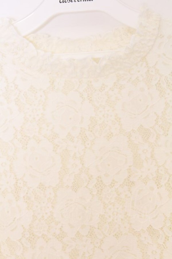 画像2: m petit by misako / TT*AOKシアートップス M アイボリー O-26-04-05-091-LO-TO-IG-OS (2)