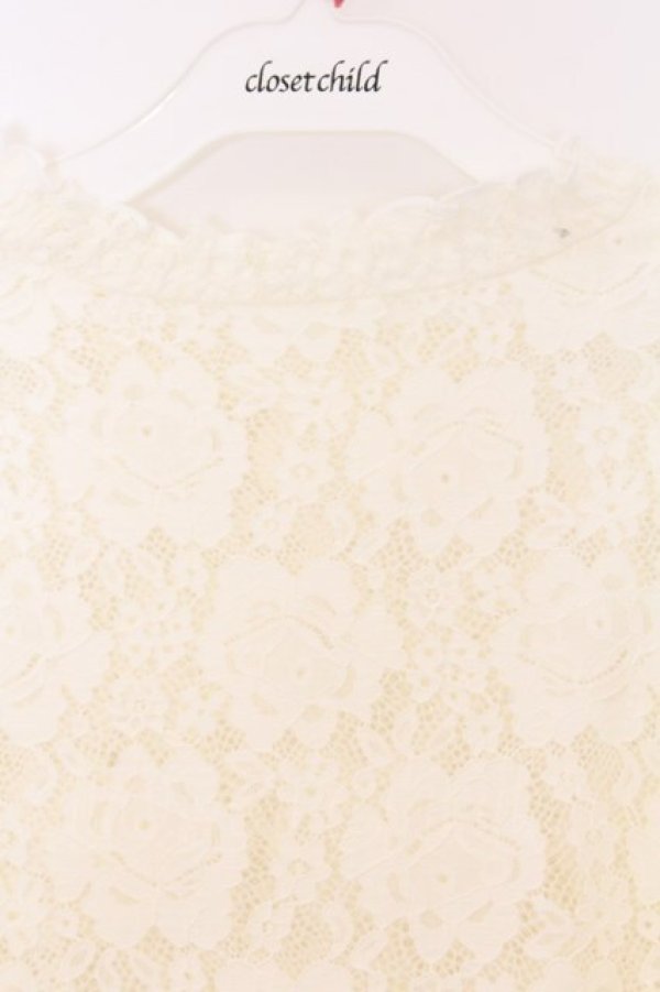 画像2: m petit by misako / TT*AOKシアートップス L アイボリー O-26-04-05-092-LO-TO-IG-OS (2)