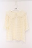 画像1: m petit by misako / AOKレースブラウス L アイボリー O-26-04-05-093-LO-BL-IG-OS (1)