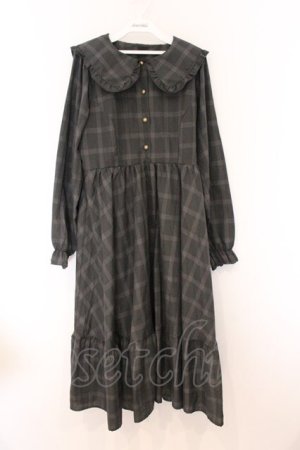 画像: m petit by misako / TT*AOKチェックワンピース LL グリーン O-26-04-05-097-LO-OP-IG-OS