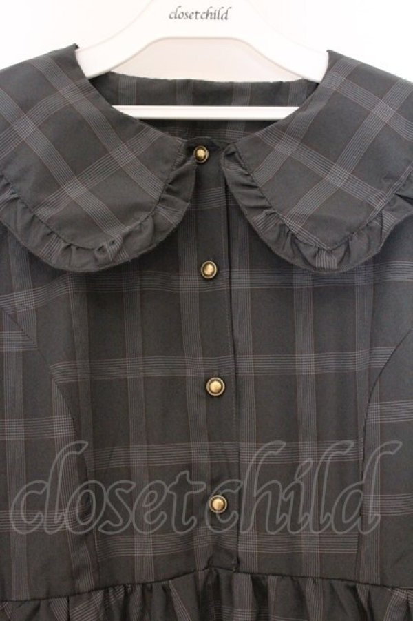 画像2: m petit by misako / TT*AOKチェックワンピース LL グリーン O-26-04-05-097-LO-OP-IG-OS (2)