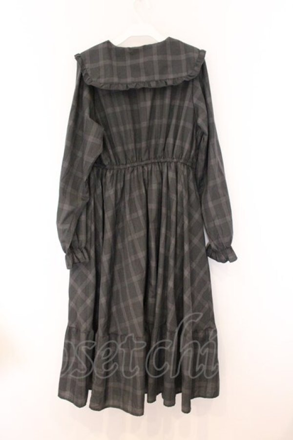 画像3: m petit by misako / TT*AOKチェックワンピース LL グリーン O-26-04-05-097-LO-OP-IG-OS (3)