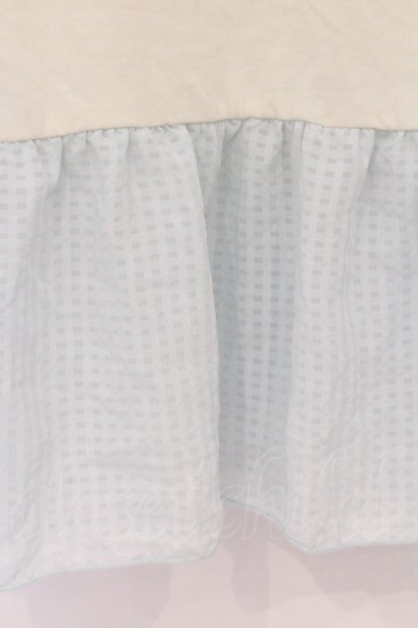 画像2: axes femme / オフショルタンクアンサンブル【欠品あり】 M アイボリー×サックス O-26-04-05-019-AX-TO-IG-OS (2)